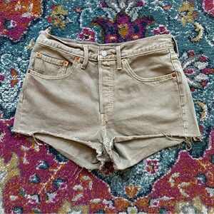 Levi's 501 Cutoff Shorts Button Fly